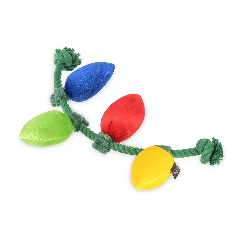 P.L.A.Y. Home for the Holidays Dog Toy - Twinkly Tugger