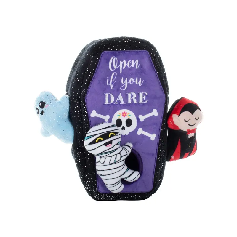 PetShop by Fringe Studio Halloween Hide & Seek Burrow Dog Toy Set - Sleep Tight