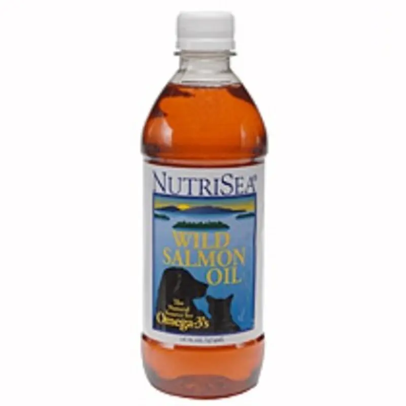 NutriSea Wild Salmon Oil for Dogs and Cats 16oz