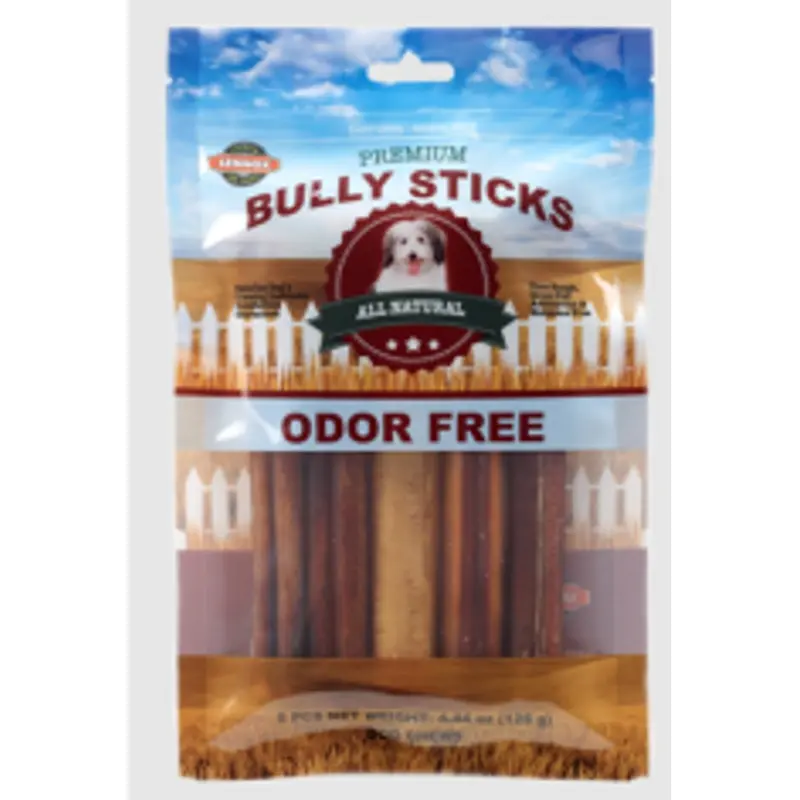 Bully Sticks Premium Dog Treats Made From Grass Fed Cattle