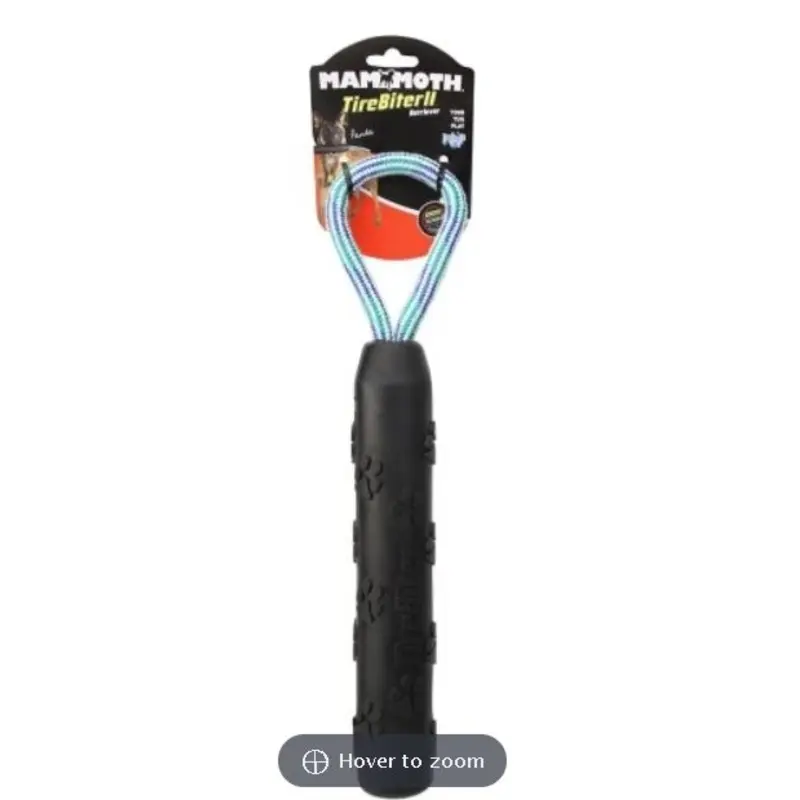 Mammoth TireBiterII 11  Retriever Dog Toy with Loop Handle