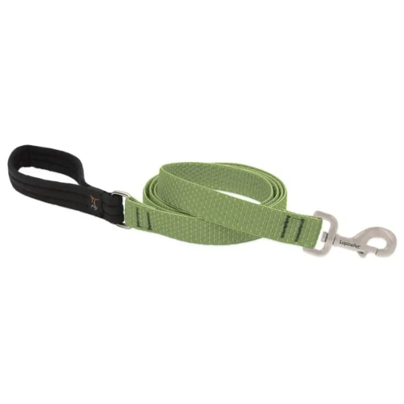 Lupine Pet Dog 6 Ft Long 1 In Leash Eco Moss