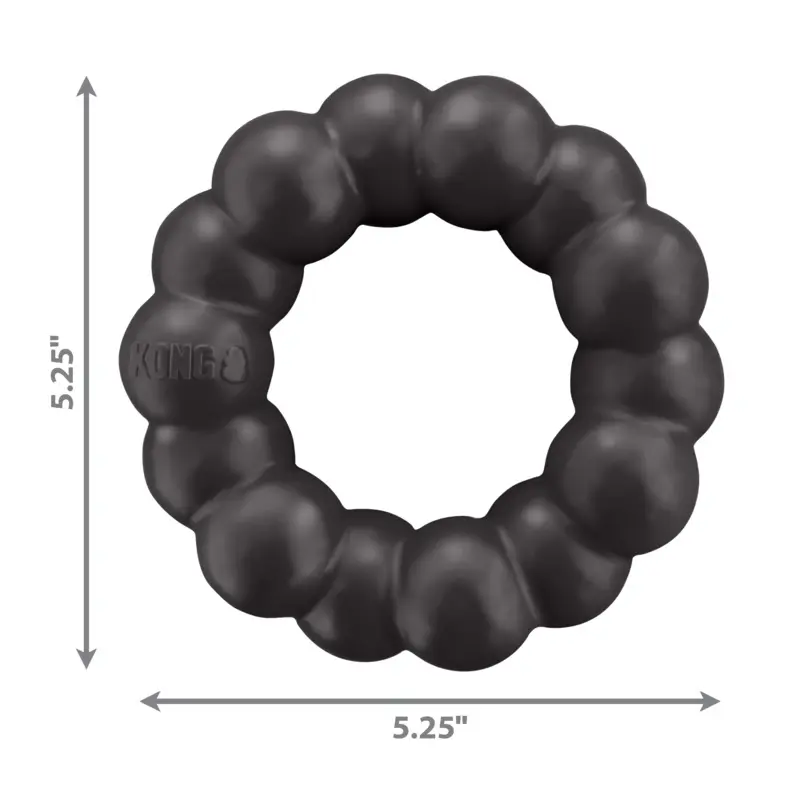 Kong Dog Toy KONG Extreme Ring eXtra Large Black