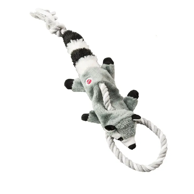 Spot Ethical Pet Dog Toy Mini Skinneeez Tugs Racoon 14In