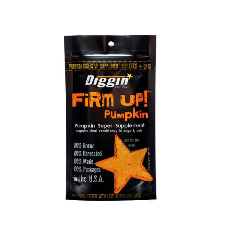 Diggin Your Dog - Firm Up! Pumpkin Digestive Supplement 4oz