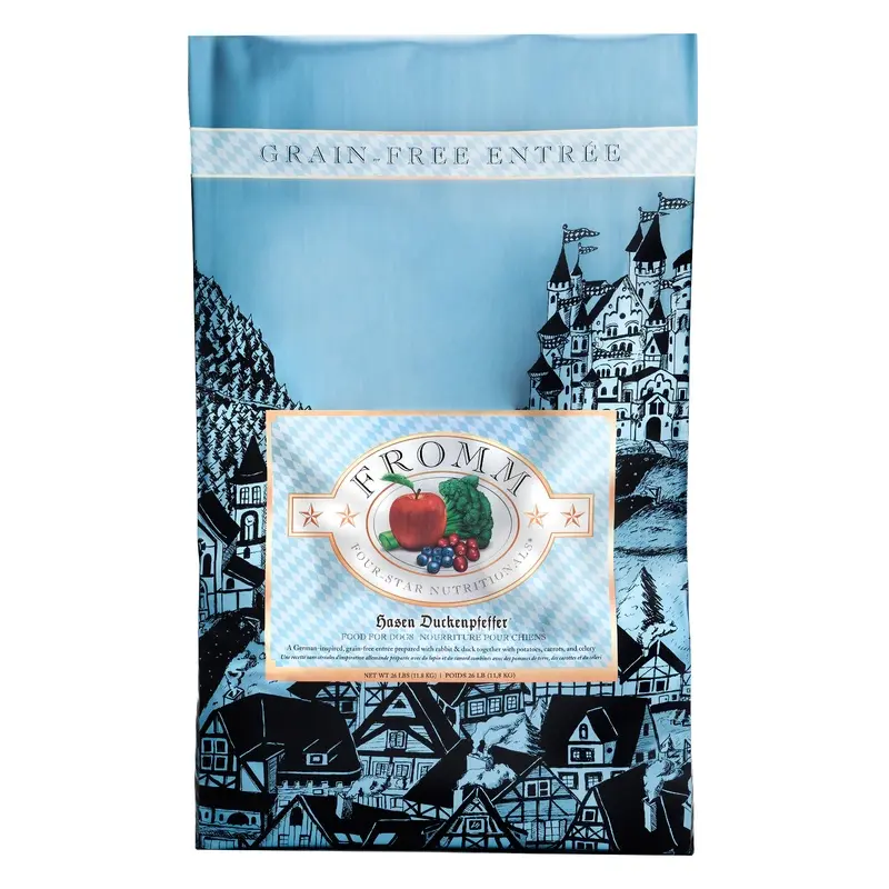 Fromm Four-Star Nutritionals  Hasen Duckenpfeffer Food for Dogs 26 lb
