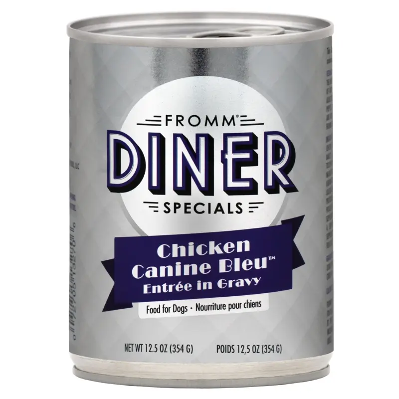 Fromm Diner Specials Chicken Canine Bleu Entre in Gravy Food for Dogs 12.5 oz