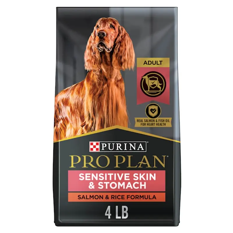 Purina Proplan 200-168-15 (C)Adult Sensitive Skin Stomach 4lb