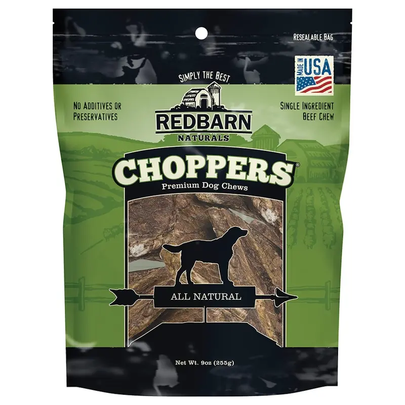 Redbarn Naturals Choppers Chews Dog Treat  9 Oz