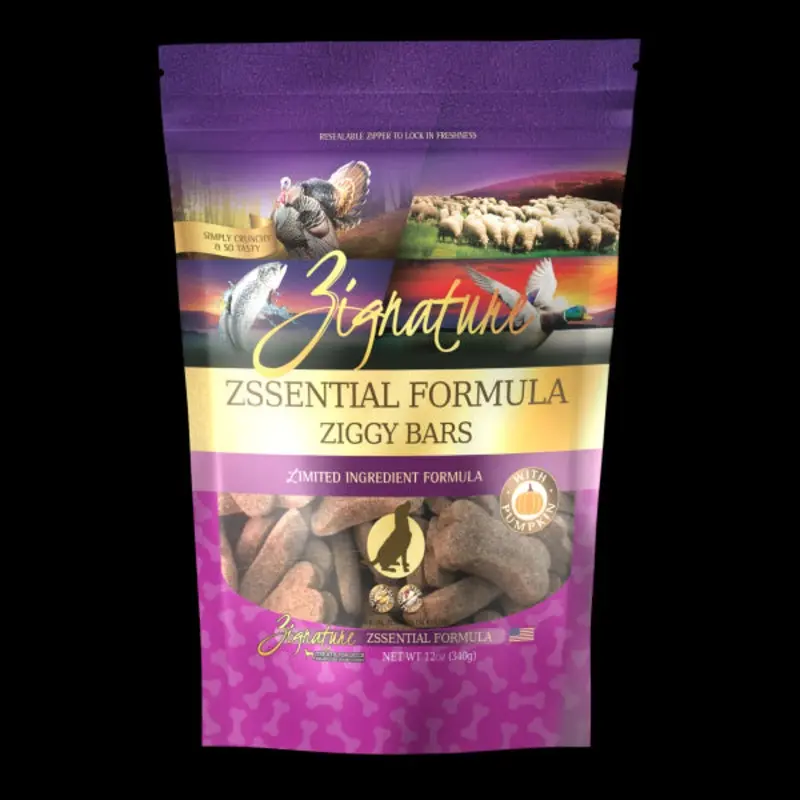 Zignature Zssential Formula Biscuit Dog Treat 12oz  Purple (13244)