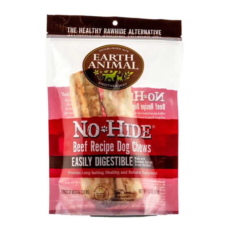 Earth Animal Wellness & Longevity Solutions No-Hide 7 Beef Dog Chews
