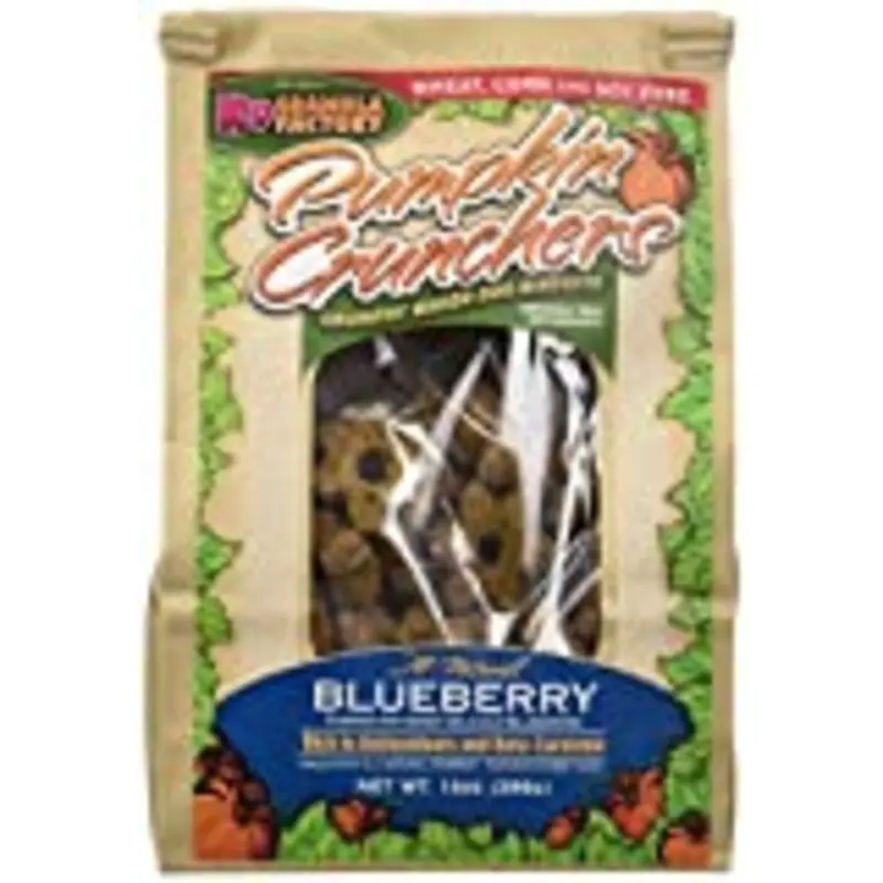 K9 Granola Factory Pumpkin Crunchers Blueberry Dog Treats 14oz