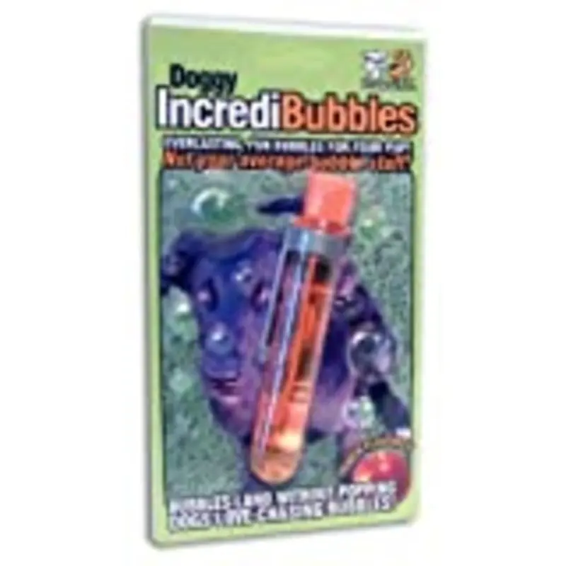 Pet Qwerks Doggie Incredibubbles Dog Toy Peanut Butter Flavor 25ml
