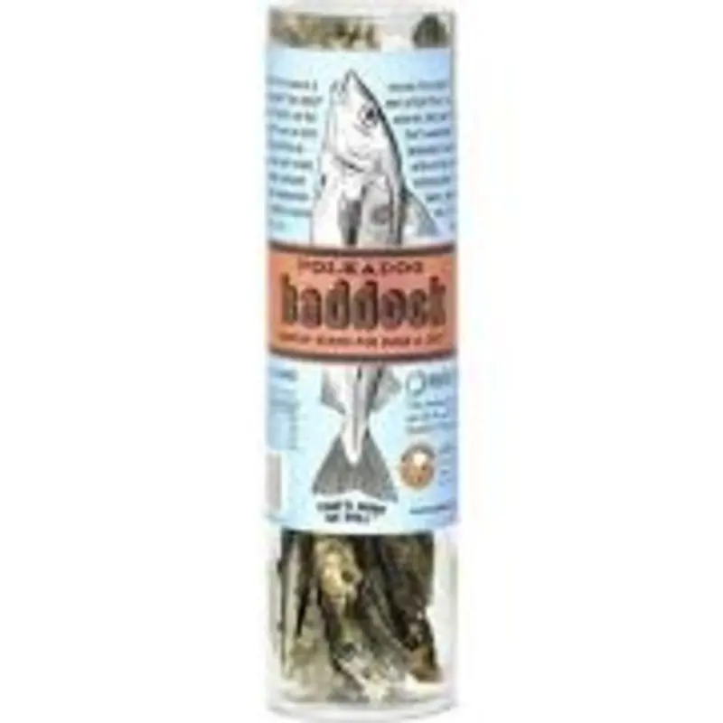 Polkadog Haddock Skins All Natural Dog Treats Tube 2oz