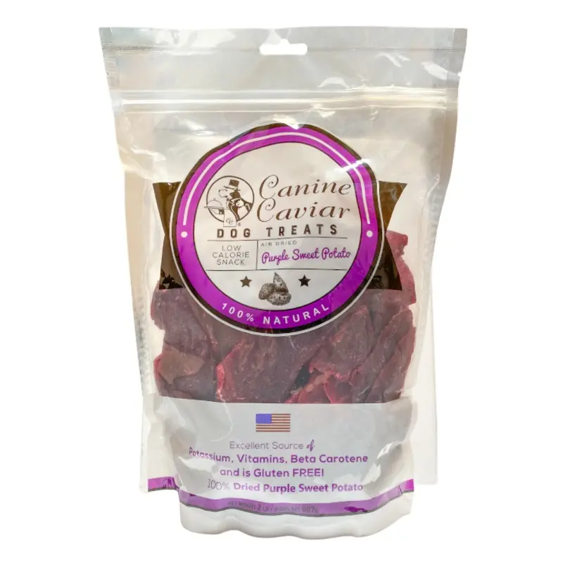 Canine Cavial Dried Purple Sweet Potatos 12oz