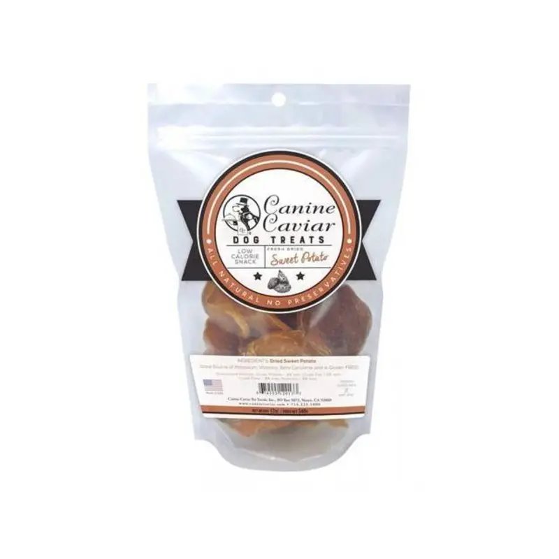Canine Cavial Dried Sweet Potatos 32oz