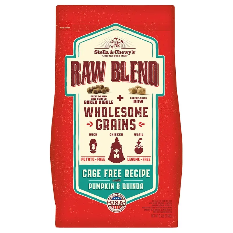 Stella & Chewy's 3.5lbs Dog Raw Blend Wholesome Cage-Free