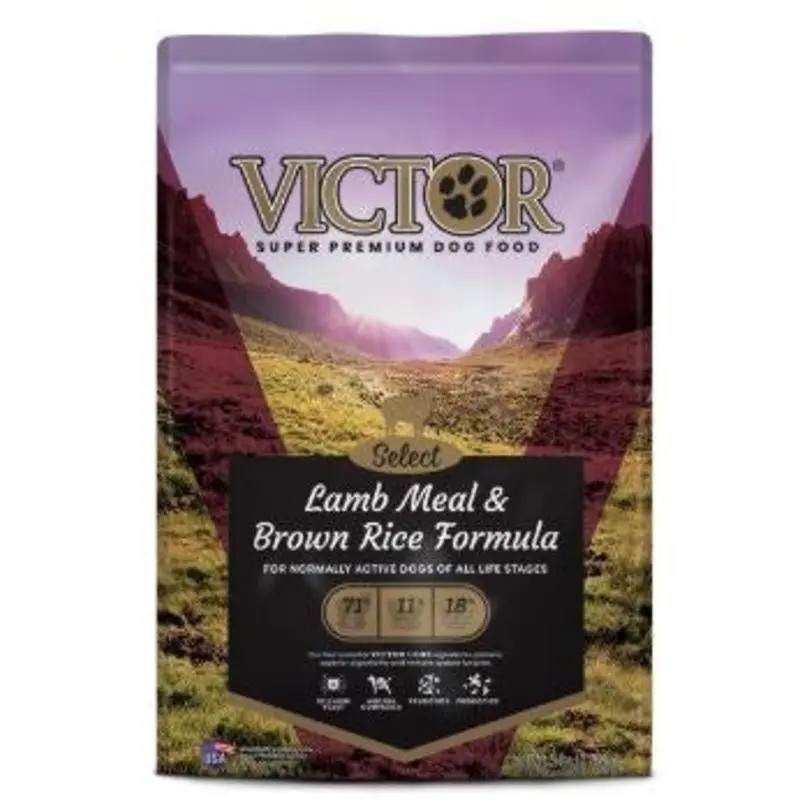 Victor Select Lamb & Rice Dry Dog Food  5 lb