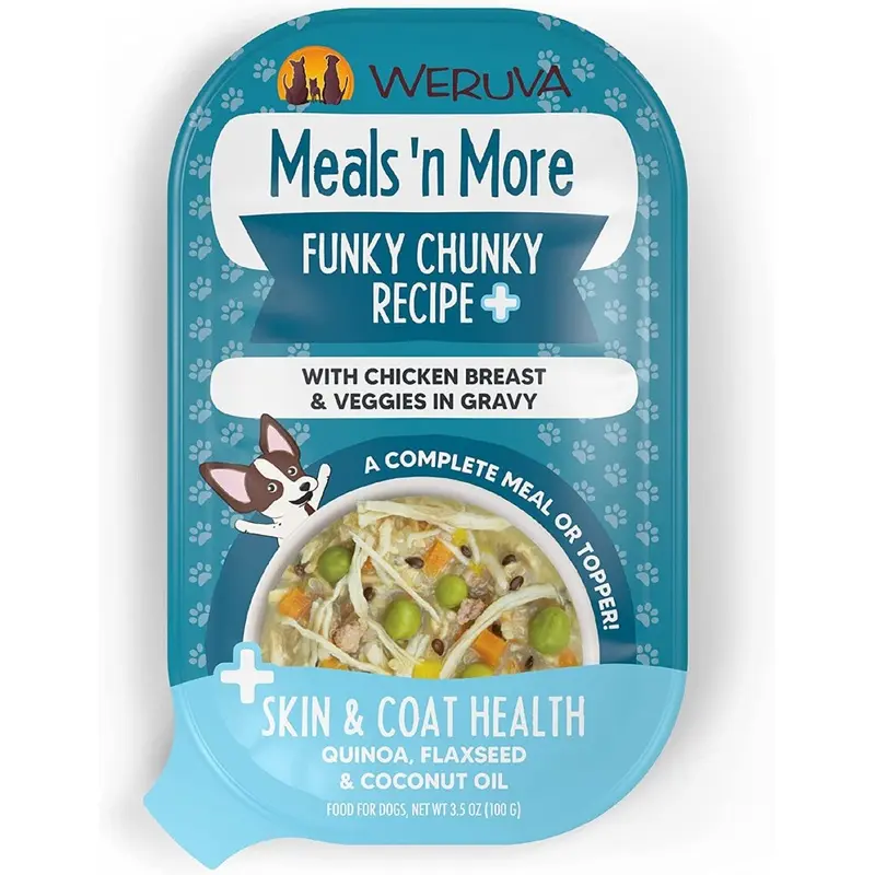 Stella and Chewy's 3.5 oz N More Funky Chunky Cup Dog Meals