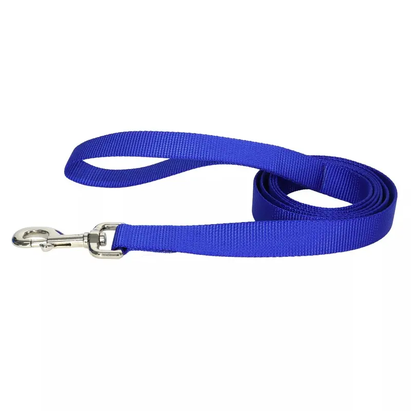 Coastal Single Ply 4ft Long 1in Dog Leash Blue