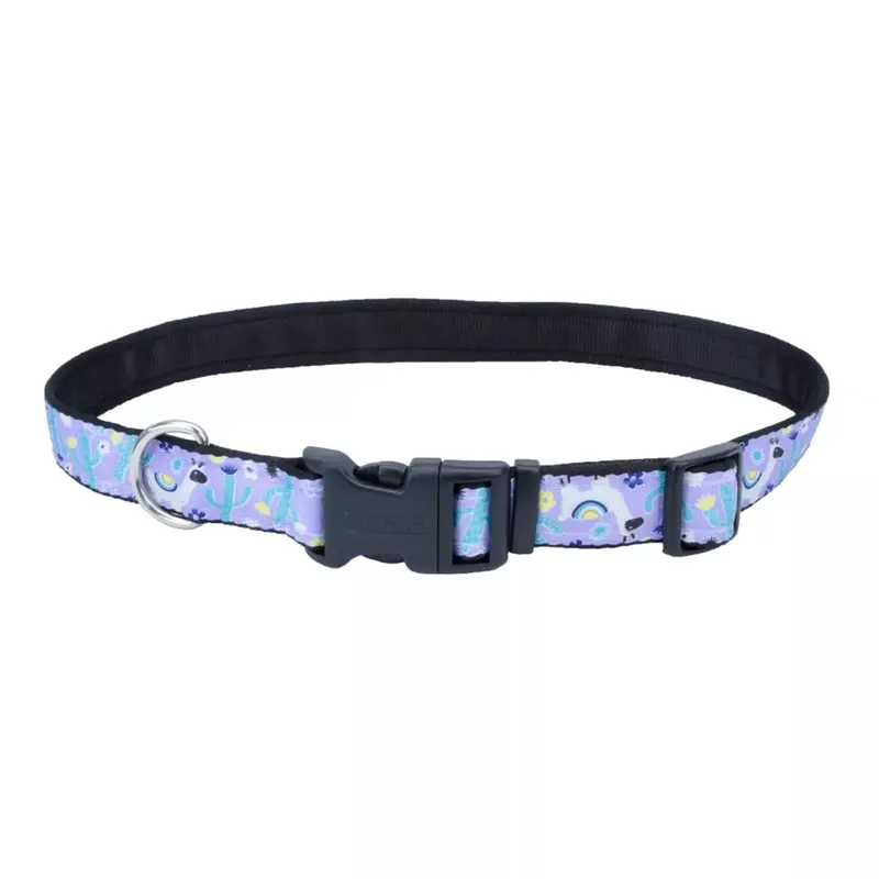 Coastal Exclusive Styles 5/8in Wide 10-14in Dog Collar Llamas