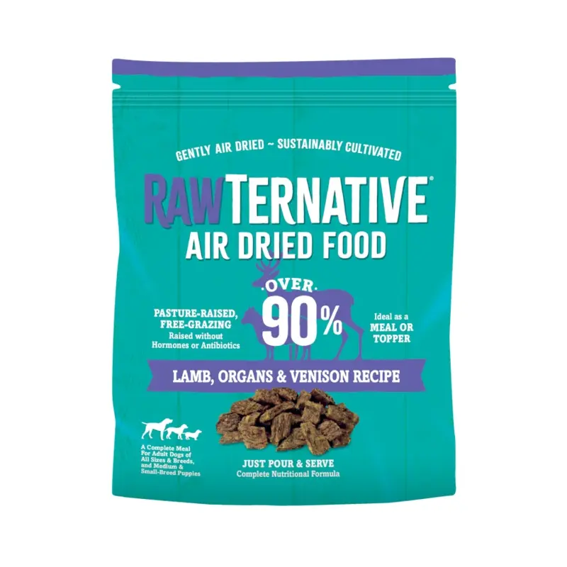 Rawternative Air Dried Dog Food Lamb Venison 5lb