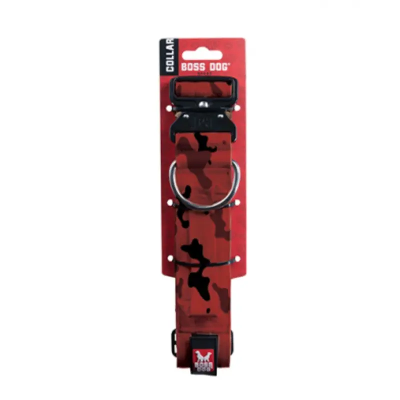 Boss Dog Boss Tactical 17-22 Camo Red 1.5in