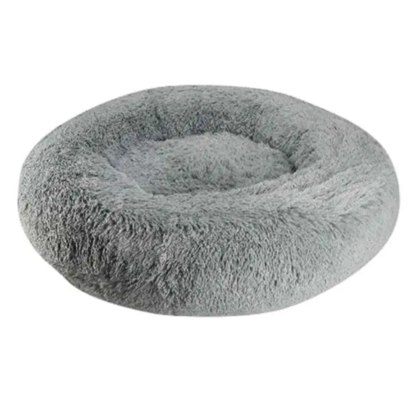 Arlee Warmly Shaggy Donut Charcoal 39x39x10In