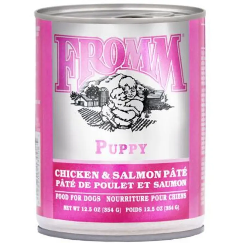Fromm Puppy Can Classic Chicken & Salmon Pate 12.5 oz
