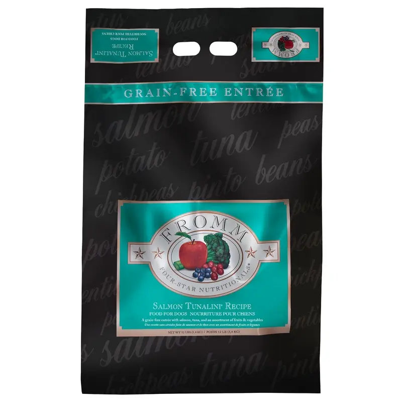 Fromm Four-Star Nutritionals  Salmon Tunalini Recipe Food for Dogs 12 lb