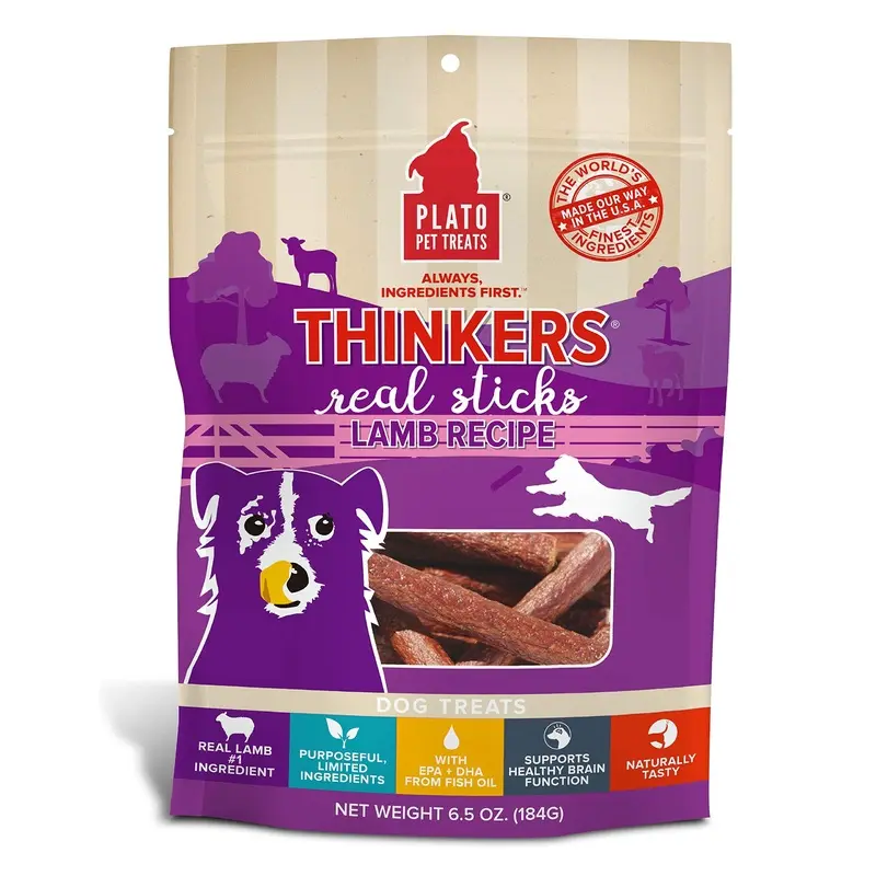 Plato Thinkers Lamb Sticks 10oz