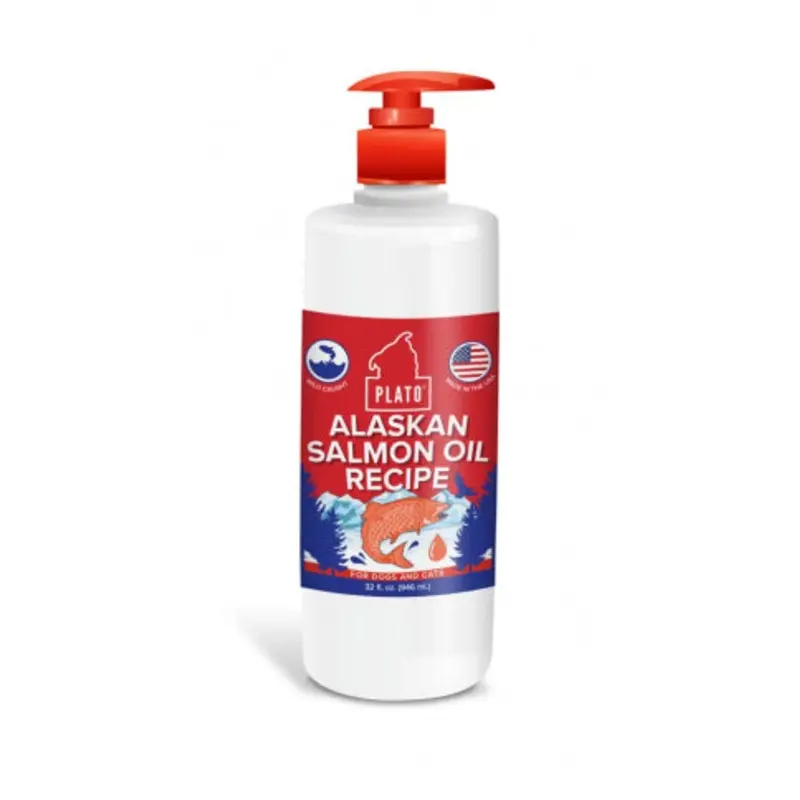 PLATO Wild Alaskan Salmon Oil 32oz