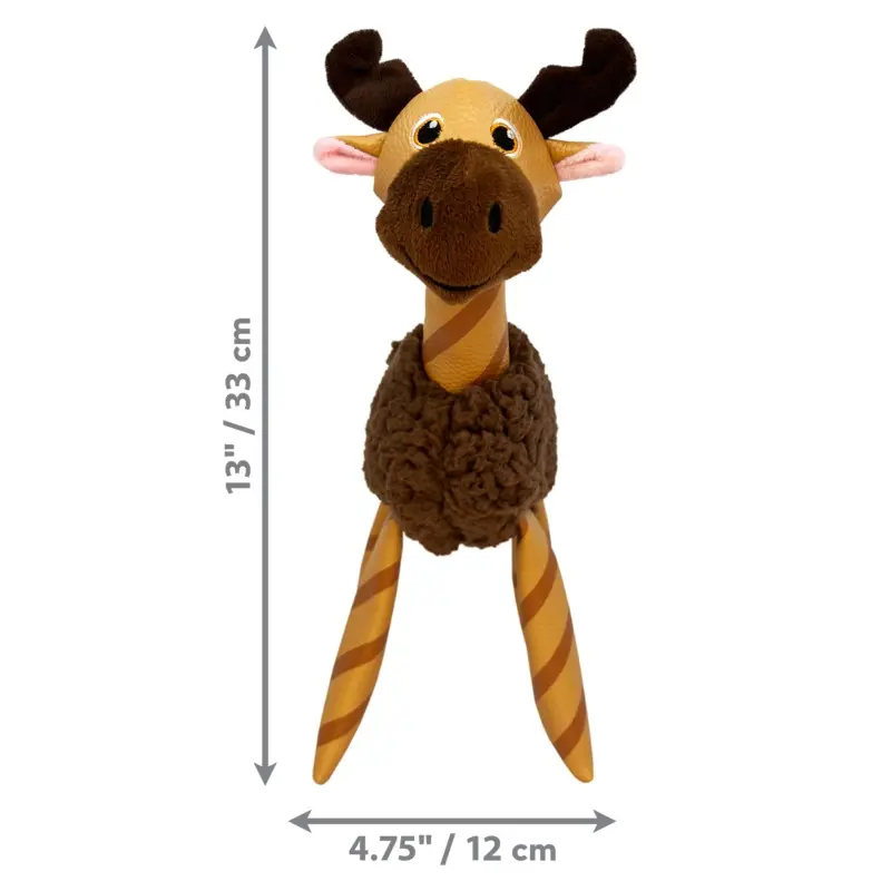 Kong Dog Toy Floofs Shakers Moose Medium