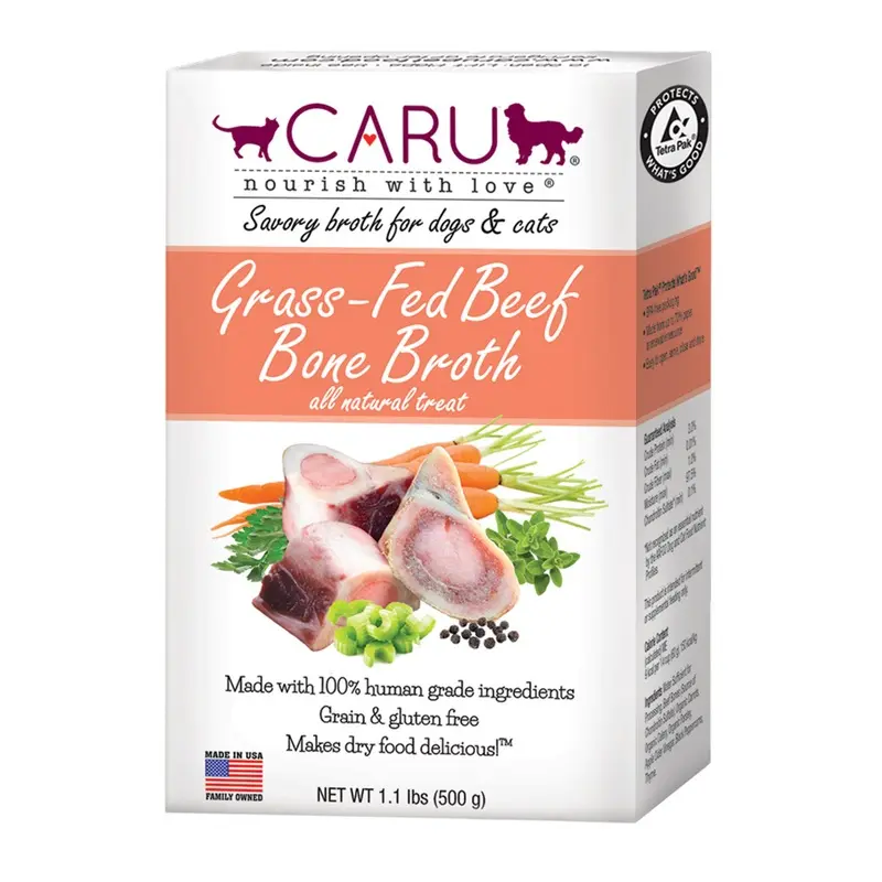 CARU Classic Grass Fed Beef Bone Broth Dog & Cats 1.1lb