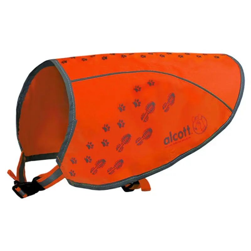 Alcott Essential Visibility Dog Vest Medium Orange