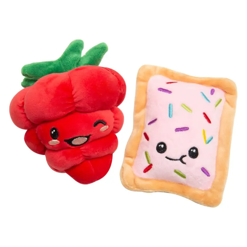 Snugarooz Dog Toy Berry & Tart 2 Pack