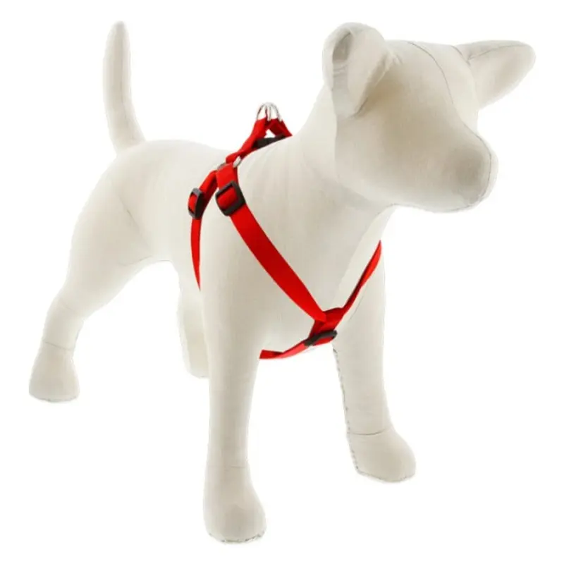 Lupine Pet Dog 3/4 In Wide 15-21 In Step  In Harness Basics Red