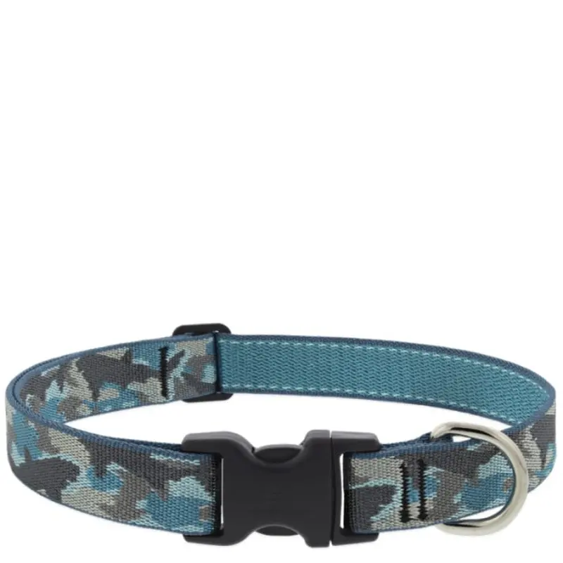 Lupine Pet Dog 1 In Wide 16-28 In Adjustable Collar Original Designs Sand Shark