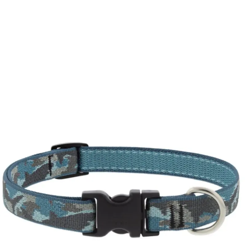 Lupine Pet Dog 3/4 In Wide 13-22 In Adjustible Collar Sand Shark