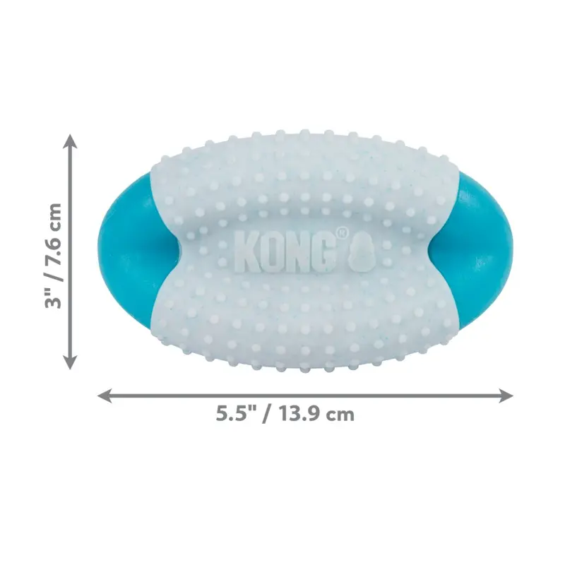 Kong Dog Toy Duets Dental Football Medium