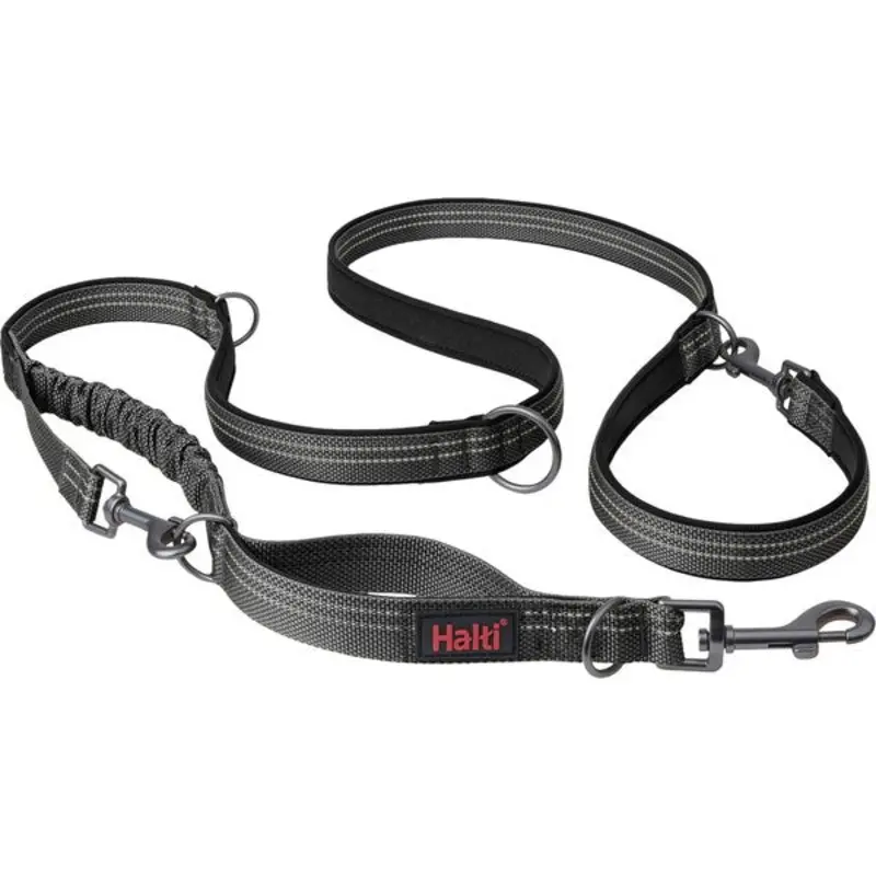 Halti Multi Lead Dog Leash Large Grey
