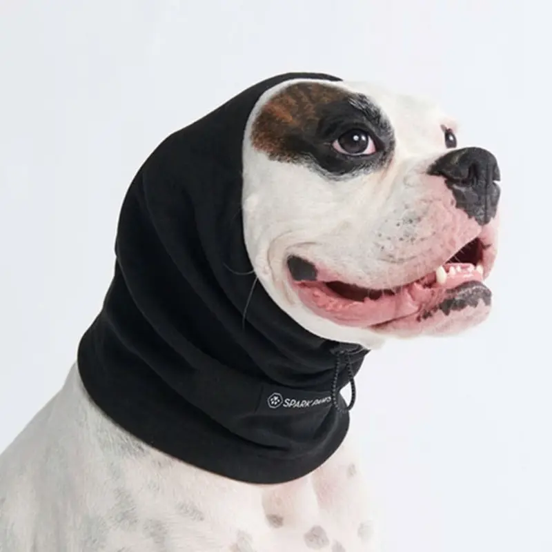 Spark Paws Dog Calming Earmuff Protector Large Black