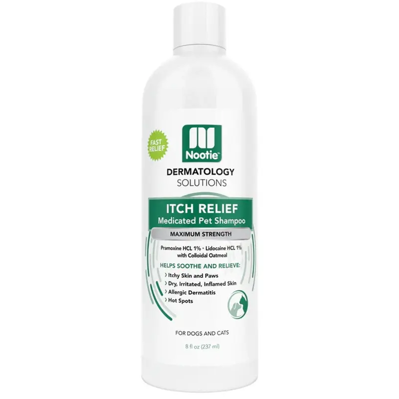 Nootie Itch Relief Medicated Shampoo for Dogs 8oz