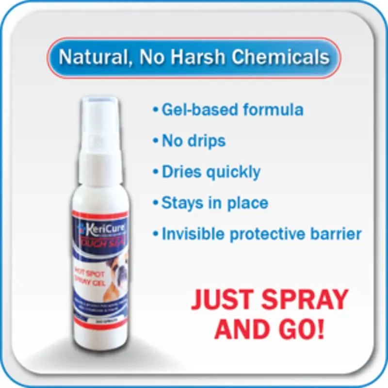 KeriCure Tough Seal Hot Spot Spray Gel for Dogs 2oz
