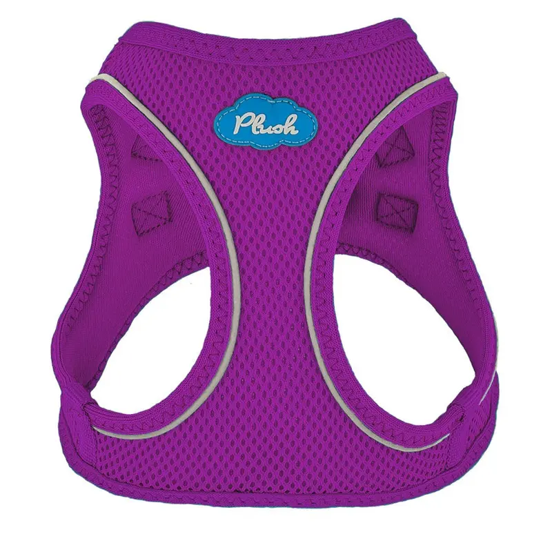 Plush Step In Dog Harness eXtra Small Purple