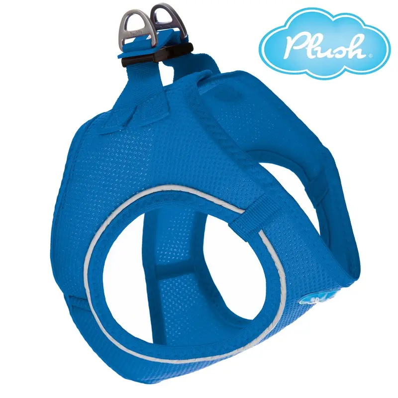Plush Step In Dog Harness XX Small Blue