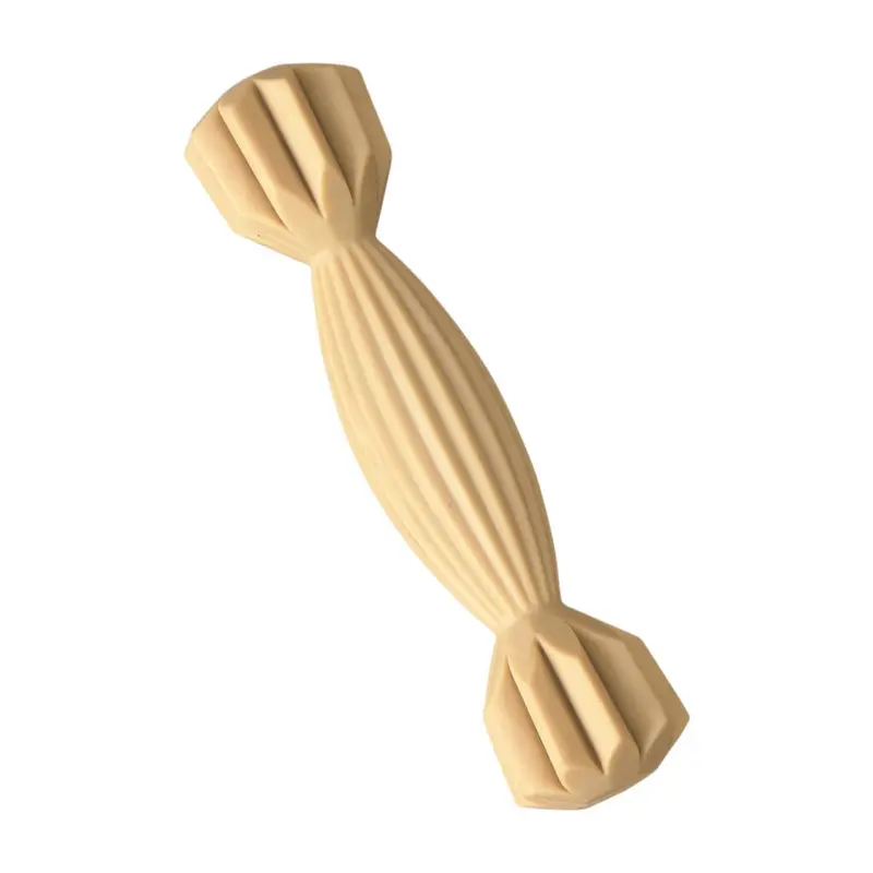 Spot Ethical Pet Dog Toy Love The Earth Natural Rubber Groovy Bone 7In