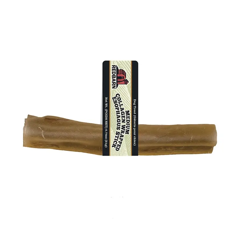 Redbarn Dog Treat Collagen Wrapped Esophagus Stick