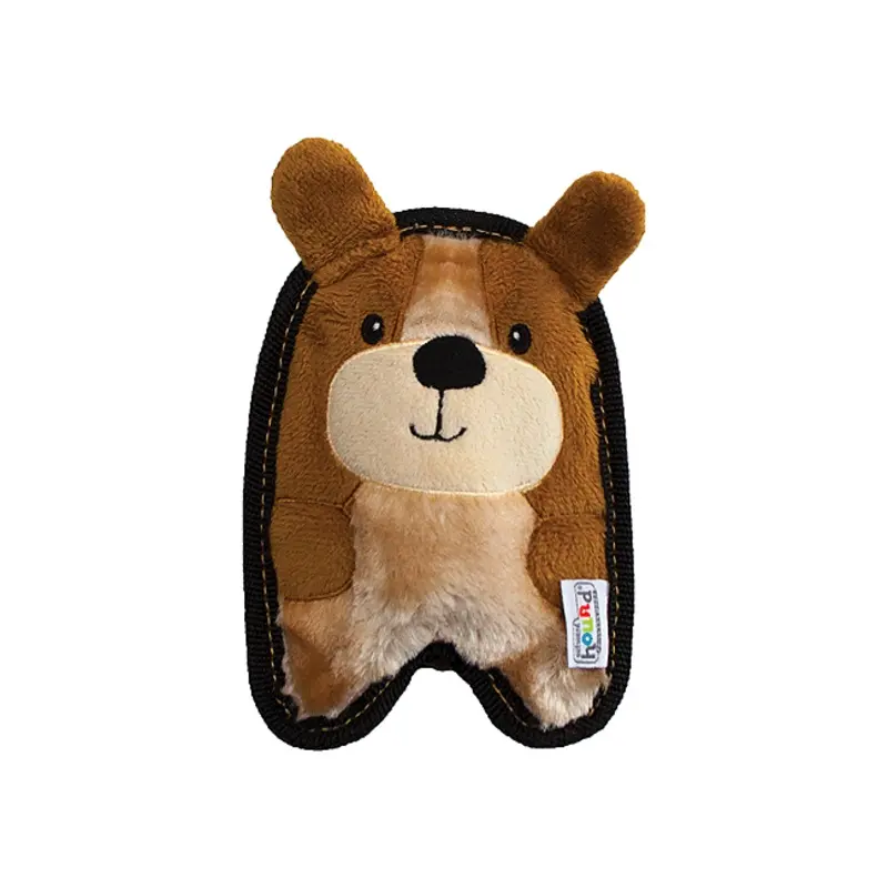 Outward Hound Plush Dog Toy Invincibles Mini Puppy
