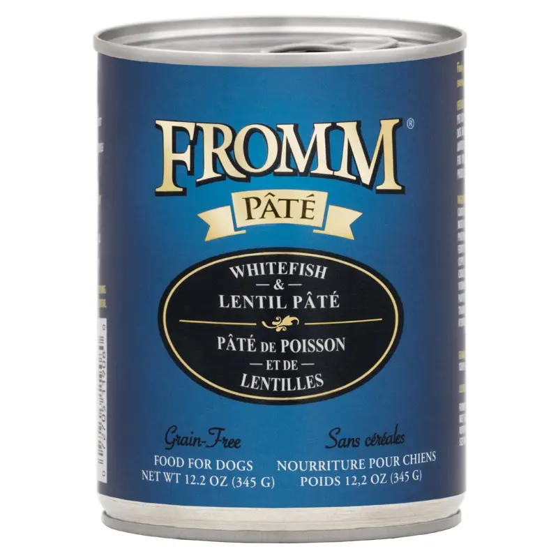 Fromm Whitefish & Lentil Pt Food for Dogs 12.2 oz